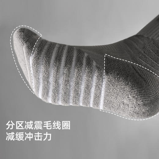 [2双]Taketop轻装徒步袜40.5%美丽奴羊毛透气耐磨轻量徒步袜TPA253M013/TPA253M012 商品图4