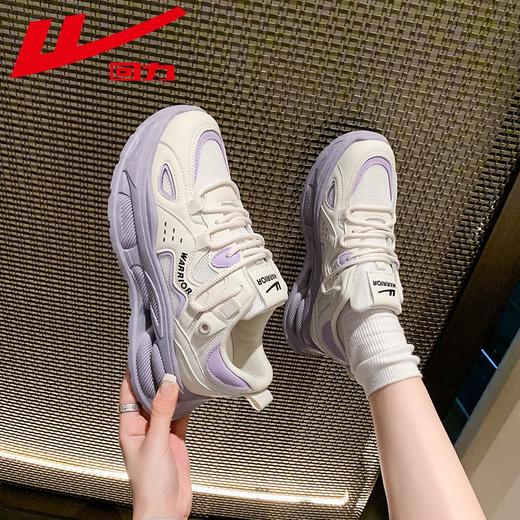 回力老爹鞋女2025秋季女鞋厚底显高百搭透气休闲网面运动鞋子女款 商品图8