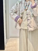 加厚双面穿雅致花色国风棉服 商品缩略图2