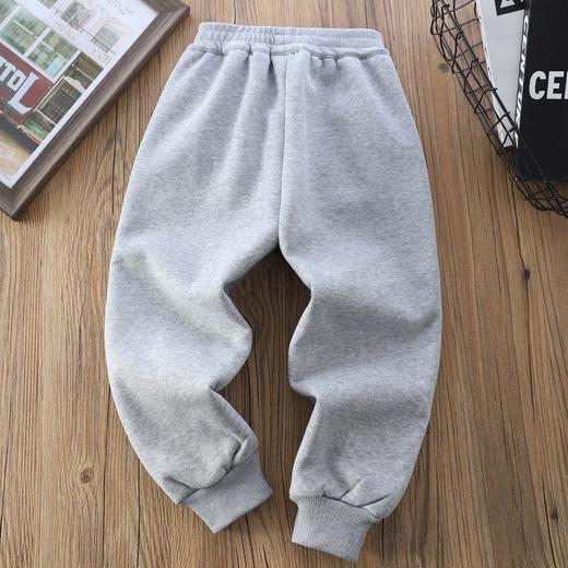 110-170冬款加厚北极绒刺绣运动裤 尺码 商品图7
