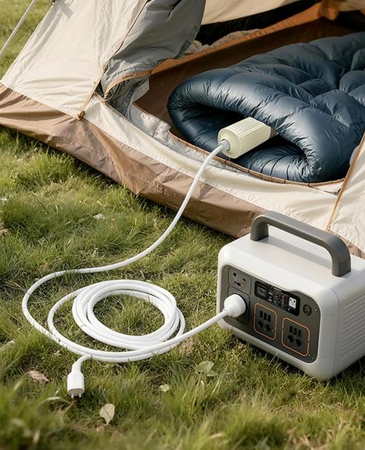 【暖被机+干衣机+宠物吹风机+烘鞋器】 西点高速便携式多功能烘干机XD-8500HB 磁吸风嘴 配宠物毛发风嘴 高速直流电机转速可达12万转/分 超轻便携 3种模式 3档恒温 商品图6