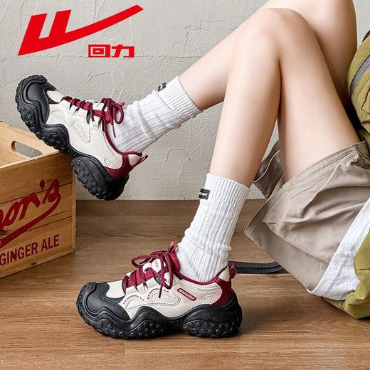 回力女鞋运动鞋2025秋季新款厚底显高老爹鞋户外休闲登山鞋子女款 商品图8