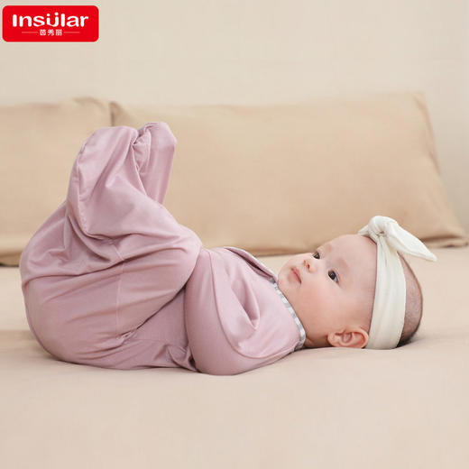 莫代尔高弹婴儿投降式防惊跳包巾新生儿抱被宝宝襁褓巾防踢被睡袋 商品图3