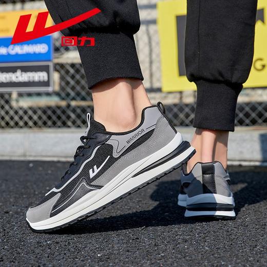 回力运动鞋男款2025新款秋季网面透气跑步鞋男士潮流百搭休闲男鞋 商品图3