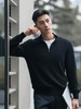 罗蒙男士半拉链POLO加绒卫衣 商品缩略图1