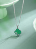 子佩集【四叶清欢】银S925套链【TL016374】绿玉髓四叶草双面花项链2511 商品缩略图6