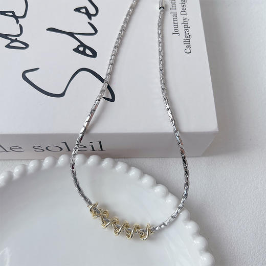 ins风潮流闪亮简约百搭缠绕项链-纪念日百货门店同款165944878 商品图0