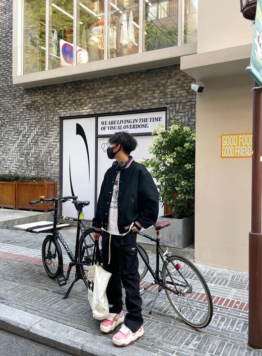 STUSSY新款背后刺绣标语棒服球外套 商品图2