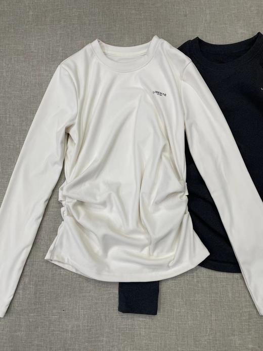 D112906长袖T恤2025冬新品远红外发热磨毛打底 商品图3