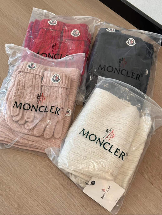 蒙口羊毛帽子＋围巾＋手套三件套112905 商品图6