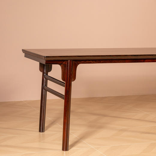 二十世纪	红木夹头榫刀牙板画案 商品图1