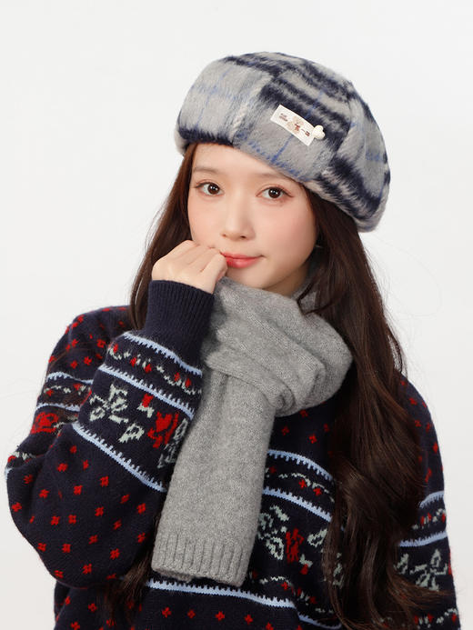 韩系极简风冬季针织围巾保暖百搭-纪念日百货门店同款166595833 商品图3