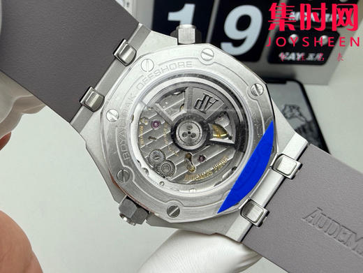 APS爱彼皇家橡树15720ST系列 水泥灰 男士腕表 搭载全新定制一体机Cal.4308全自动机械机芯，表盘尺寸42x14.2mm, 不惜高成本开发一体机 商品图7