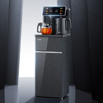 苏泊尔茶吧机 家用高端客厅用饮水机 遥控智能背板下置水桶全自动控温立式多功能泡茶机 SW-CBJ28 /家用电器 /生活电器 /茶吧机