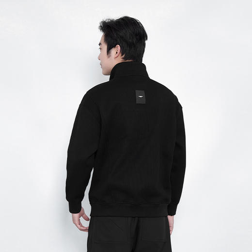 【断码清仓】HX 冬季中领半开胸卫衣Z106440017101 商品图3