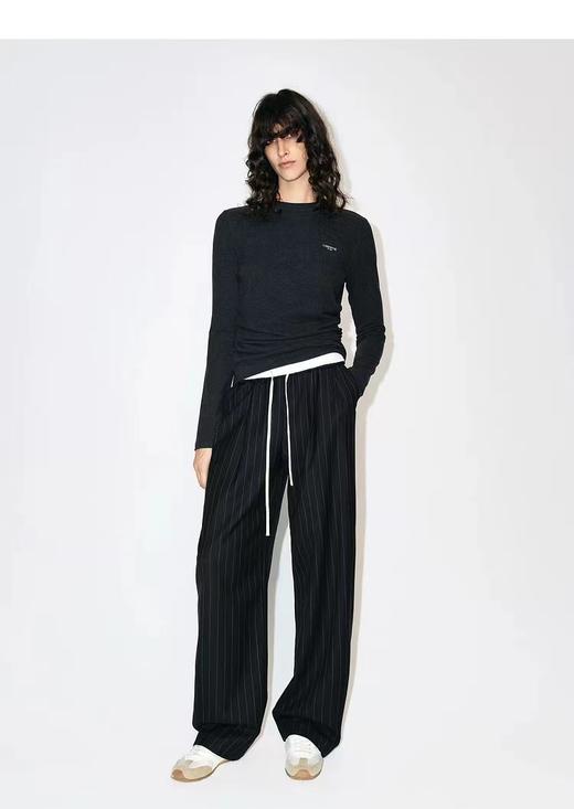 D112906长袖T恤2025冬新品远红外发热磨毛打底 商品图7