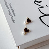爱心耳环创意珍珠法式银针耳钉-纪念日百货门店同款165803274 商品缩略图3