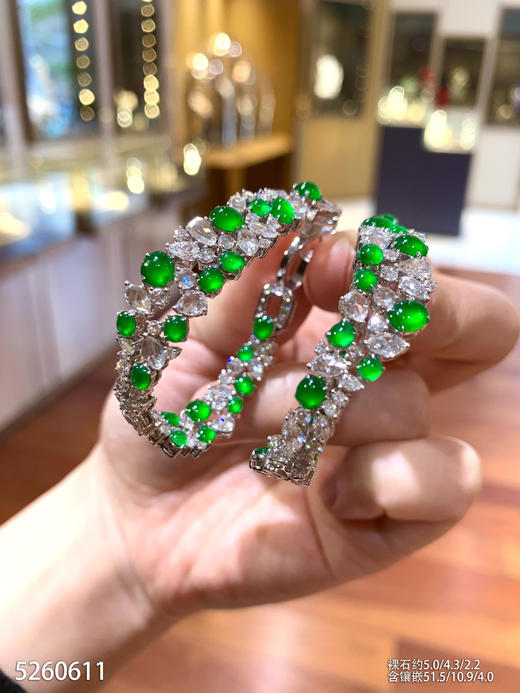 5260611，蛋面耳坠。具体价格微信咨询 商品图5