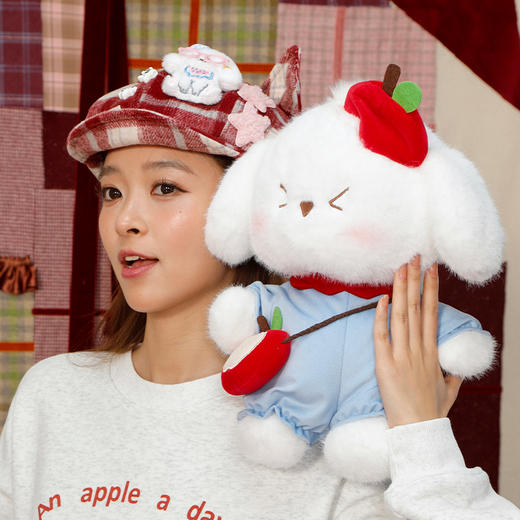 35cm卷毛小狗可爱毛绒公仔玩偶-纪念日百货门店同款167543541 商品图4