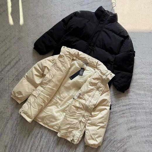 D112908立体有型保暖度满分星盘徽标袖章拉链棉服 商品图6