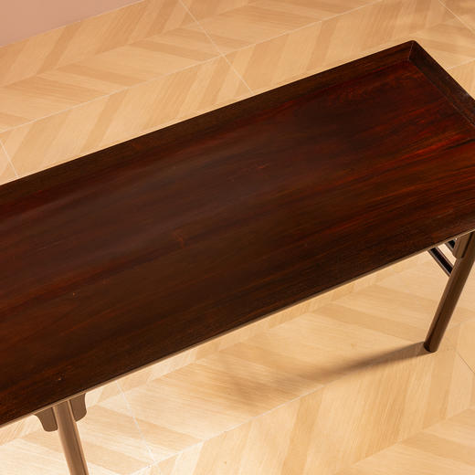 二十世纪	红木夹头榫刀牙板画案 商品图2