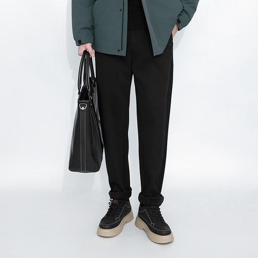 【新品上新】HX 冬季休闲长裤加绒Y203440005101/02 商品图4