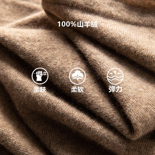 塞纳河畔~圆领100%纯山羊绒连衣裙女无袖打底裙子CYR250434 商品图1