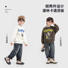 【件件底价，童装双倍积分】多多家男童卫衣加绒假两件2025秋冬款新款儿童中大童美式印花上衣11163 商品缩略图1