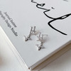 不对称耳钉女漂亮耳环小众设计高级感精致银针耳环-纪念日百货门店同款166143212 商品缩略图1