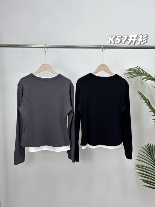 1包2件装，lululemon 2025秋冬新款加绒假两件式开衫上衣 商品图5