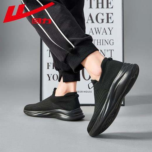 回力健步鞋男夏季新款运动休闲鞋男士轻便透气一脚蹬软底跑步网鞋 商品图7