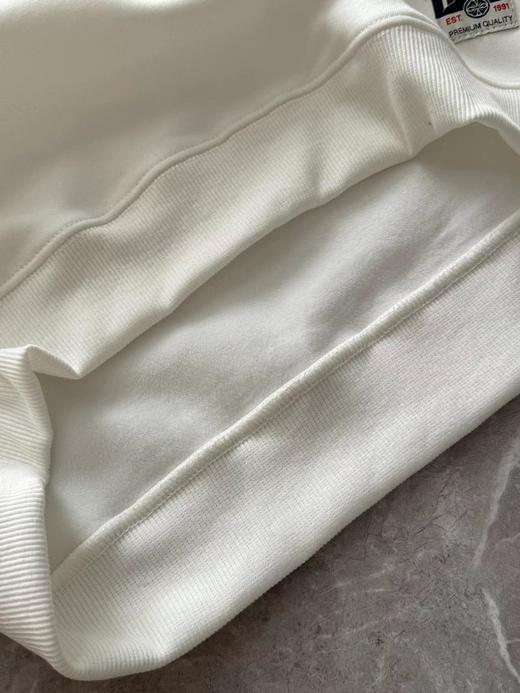 D112930商标海鸥印花银狐绒圆领套头卫衣 商品图12