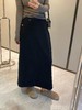 D112902极简A版高腰设计一体复合绒半身裙 商品缩略图6
