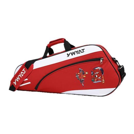 YWYAT/威亚拓羽毛球包中国风单肩拍包网球拍袋防水3支装便携收纳 商品图4