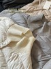 韩系秋冬新款针织立领拼接轻薄棉服外套 商品缩略图12