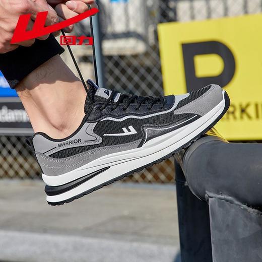 回力运动鞋男款2025新款秋季网面透气跑步鞋男士潮流百搭休闲男鞋 商品图1