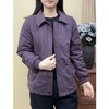 加绒加棉妈妈棉衣百搭宽松秋冬新款棉服加绒中年上衣保暖休闲棉袄 商品缩略图2