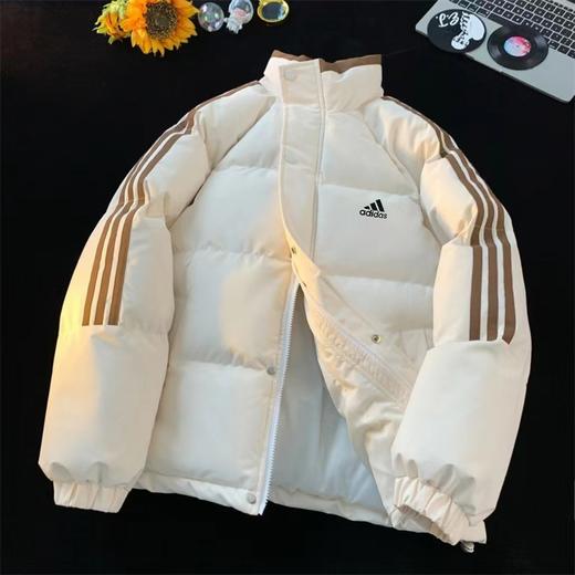 D112911三叶草情侣装秋冬款外套新款宽松羽绒棉服 商品图7