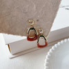 几何超现代搭配金属设计时髦耳钉-纪念日百货门店同款163966889 商品缩略图3