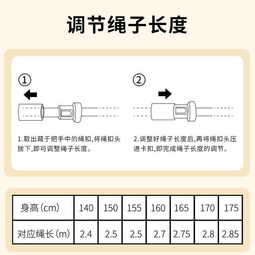 和正运动跳绳HZ-TS-2竞速跳绳学生通用比赛专业减肥健身运动男女负重燃脂绳子 专业竞速【加粗PVC绳体 自由调节长短】 商品图7
