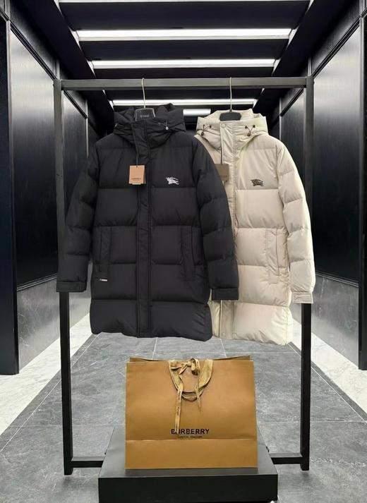 D112920情侣款高奢长款蓬松中性剪裁羽绒服男女同款 商品图0