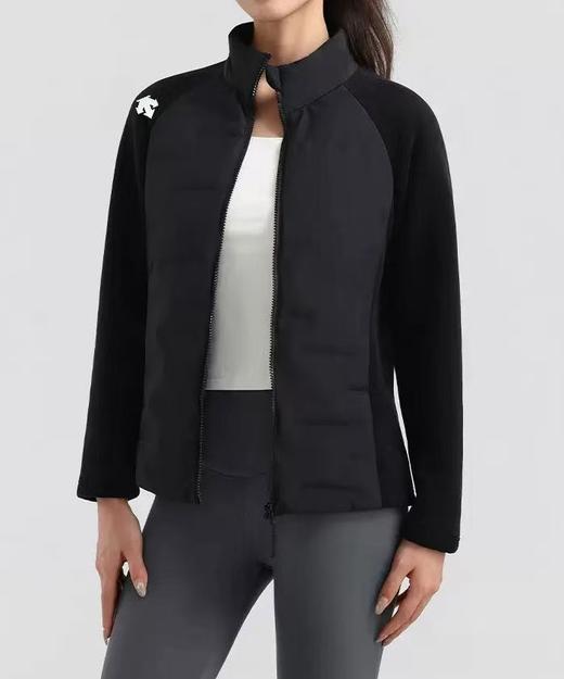 90%白鸭绒迪家女款暖绒拼接羽绒服外套 商品图2