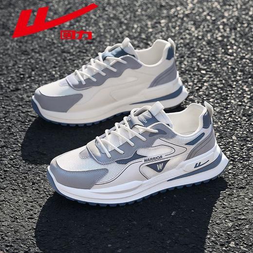 回力男鞋运动鞋2025秋季透气网面跑步鞋子男士百搭软底轻便休闲鞋 商品图8