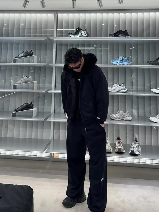 D112909冬季SKIWEAR系列 长袖拉链毛领连帽衫卫衣女款 商品图11