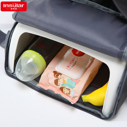 便携式多功能单肩妈咪包儿童座椅增高坐垫宝宝吃饭餐椅增高坐垫凳 商品图2