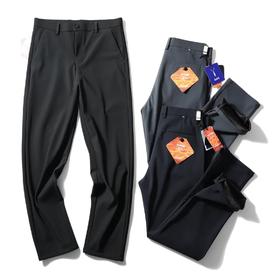 【秋冬黑科技】抗皱四面弹+保暖buff！垂感商务通勤加绒休闲裤