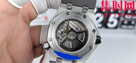 APS爱彼皇家橡树15720ST系列 水泥灰 男士腕表 搭载全新定制一体机Cal.4308全自动机械机芯，表盘尺寸42x14.2mm, 不惜高成本开发一体机 商品图5