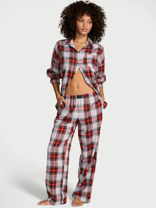 6折！VS维秘衬衫款长袖睡衣套装 商品图9