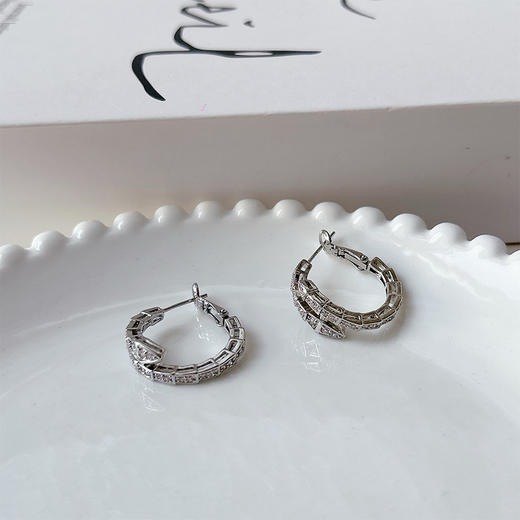 法式耳环女冷淡风耳扣高级感耳坠港风气质耳饰耳圈-纪念日百货门店同款167595780 商品图0