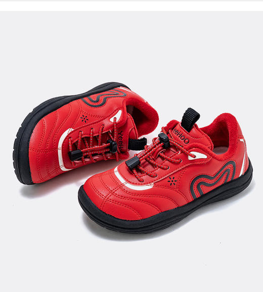 【英氏YeeHo0童鞋冬季猪鼻扣潮酷运动鞋YHWK2541501】🌵每款颜色搭配活泼亮眼，🌼流畅又动感，还有撞色拼接等设计 💥能轻松打造出潮娃造型，让孩子穿上后充满时尚感  商品图2